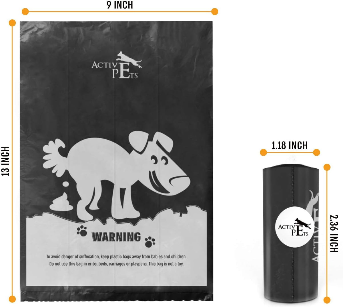 Extra Thick Lavender-Scented Dog Waste Bags - Leak-Proof & Easy-Tear for Eco-Friendly Poop Disposal